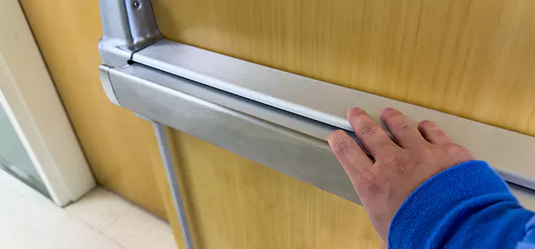 Installing a Push Bar on a Door Alafaya